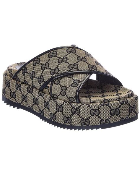 gucci naruto sandals|Gucci platform sandals for women.